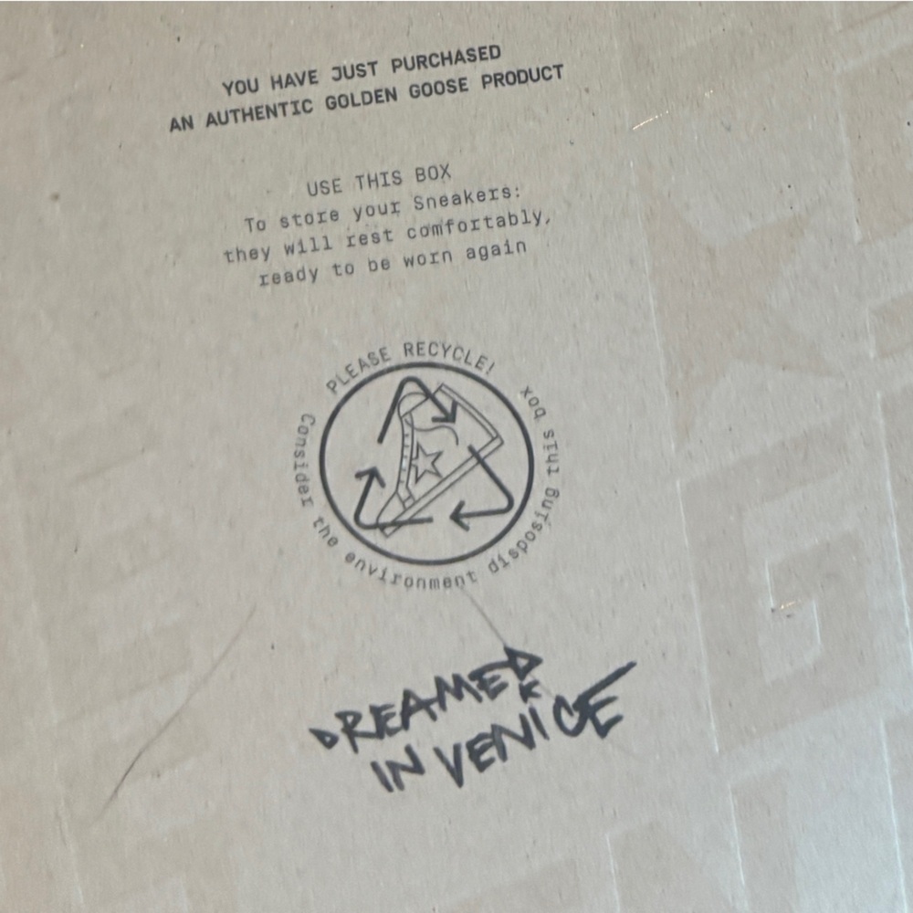 Golden Goose Black and White Sneakers - Picture 14 of 15